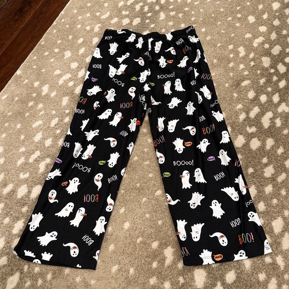 Celebrate Kids Halloween Ghost Boo Pajama Pants. Size M (8) - Picture 5 of 7